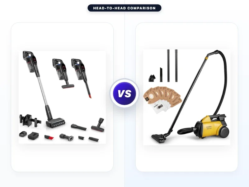 Bosch Unlimited 9 Cordless Stick Vacuum Cleaner Vs