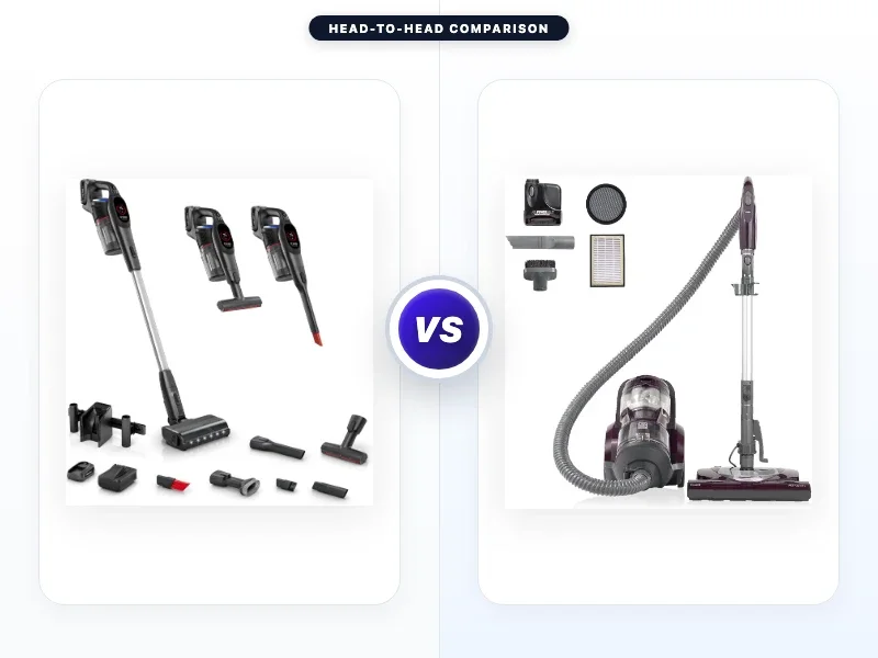 Bosch Unlimited 9 Cordless Stick Vacuum Cleaner Vs