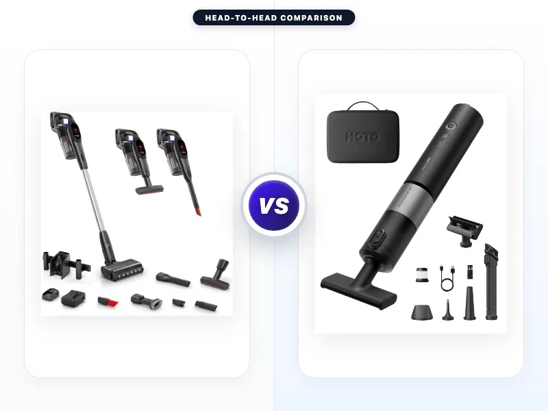 Bosch Unlimited 9 Cordless Stick Vacuum Cleaner Vs