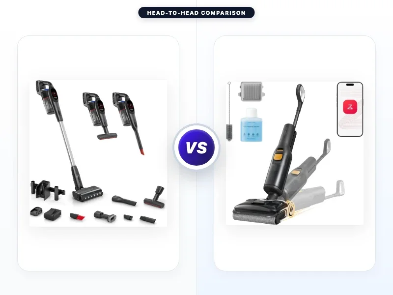 Bosch Unlimited 9 Cordless Stick Vacuum Cleaner Vs