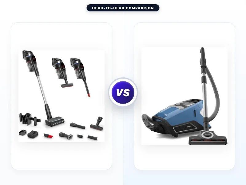 Bosch Unlimited 9 Cordless Stick Vacuum Cleaner Vs