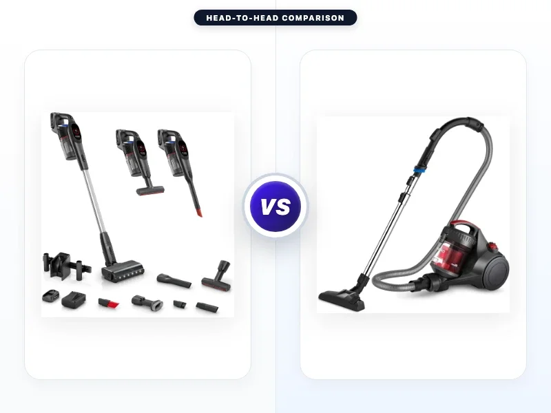 Bosch Unlimited 9 Cordless Stick Vacuum Cleaner Vs