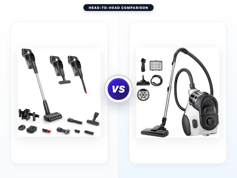 Bosch Unlimited 9 Cordless Stick Vacuum Cleaner Vs