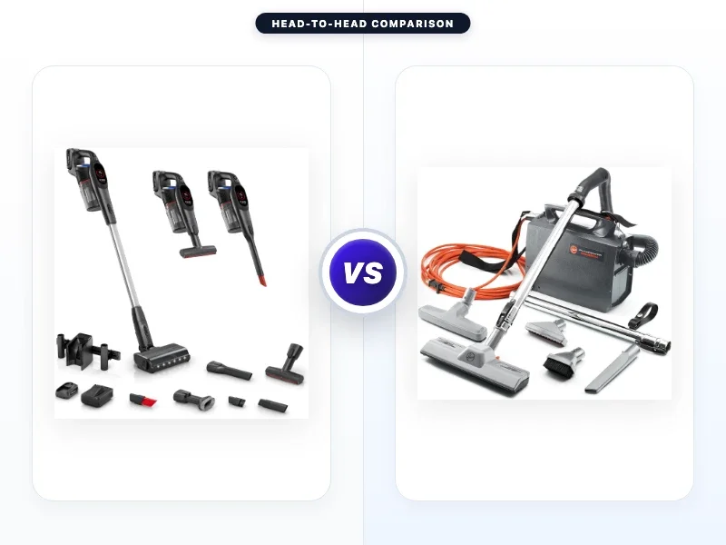 Bosch Unlimited 9 Cordless Stick Vacuum Cleaner Vs